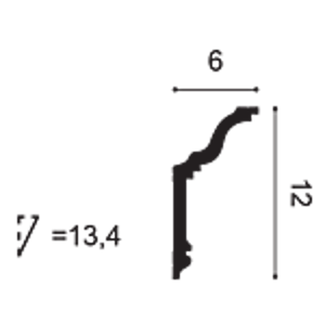 Orac Decor CX192 Listwa Sufitowa