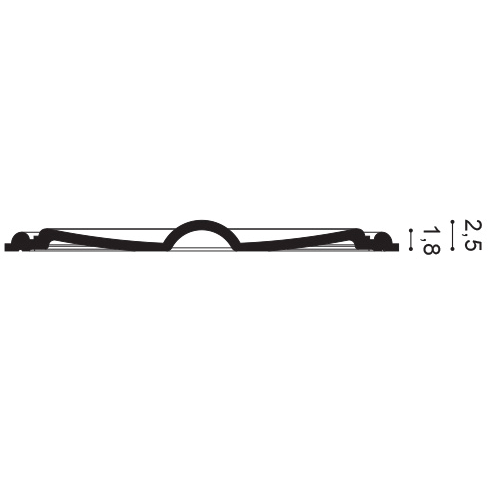 Orac Decor W122 Panel Ścienny Rama ścienna