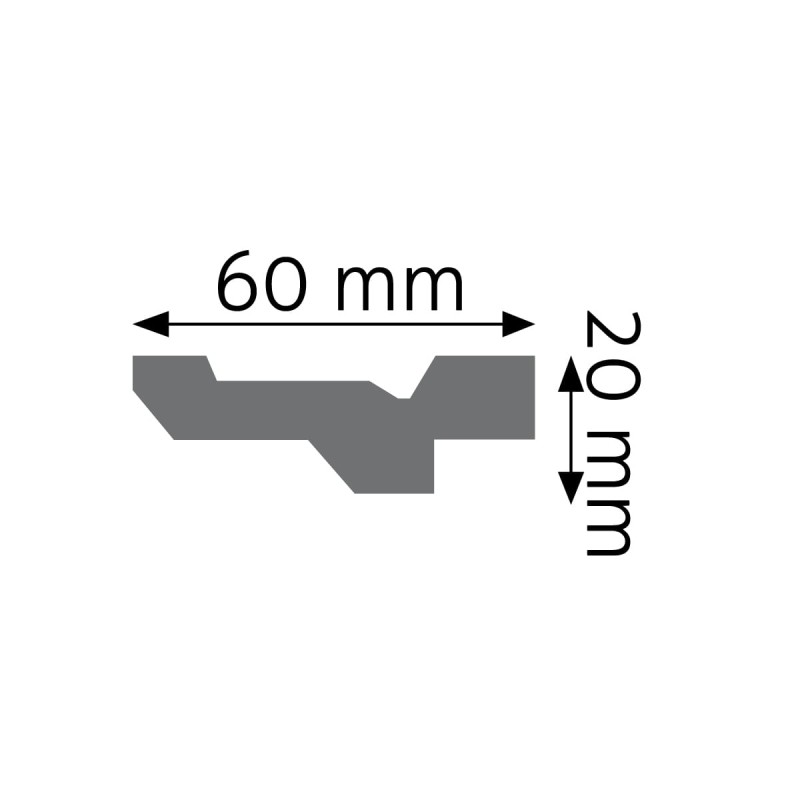 listwa-przysufitowa-creativa-lgg-23-przekroj-wymiary