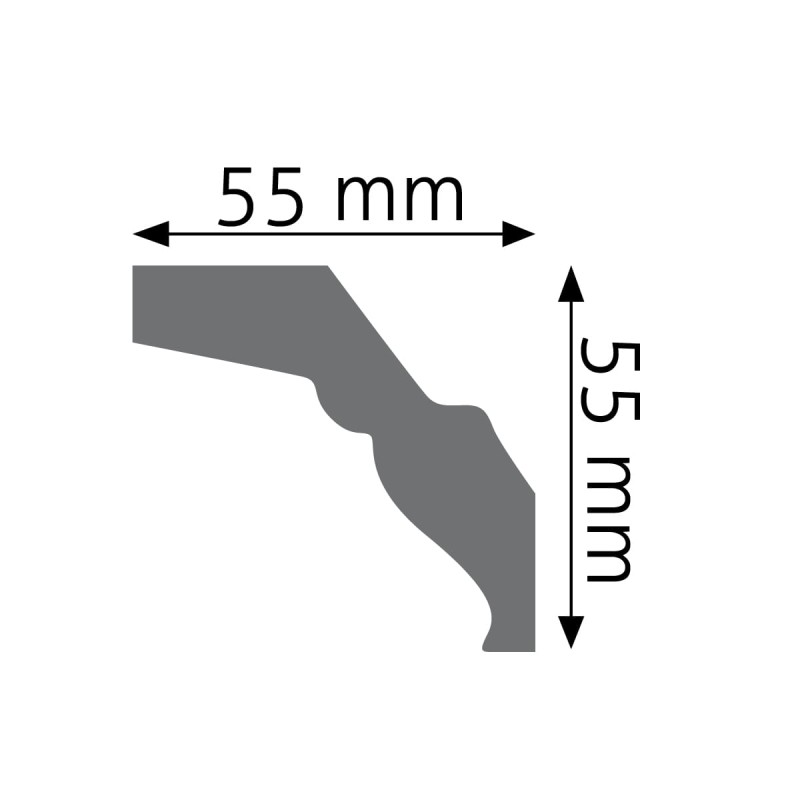 listwa-przysufitowa-creativa-lgg-25-przekroj-55mm