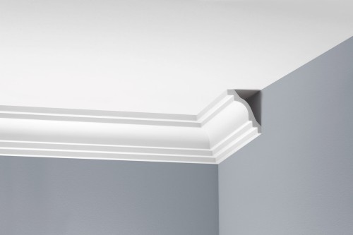 Listwa przysufitowa Creativa LGG33 gładka 10,2 x 7,6 cm