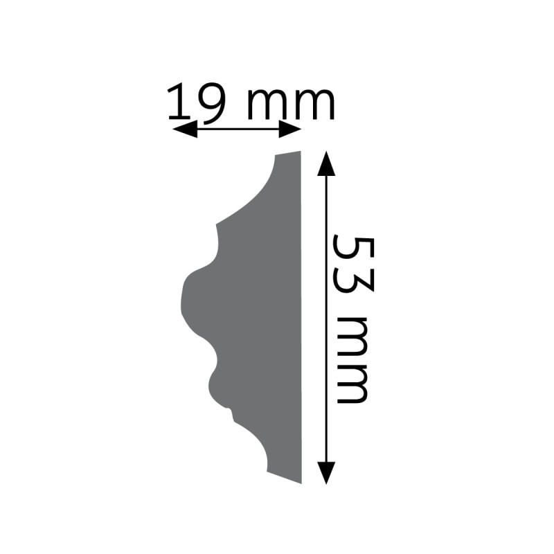 listwa-scienna-5-3-cm-creativa-lnz05-przekroj
