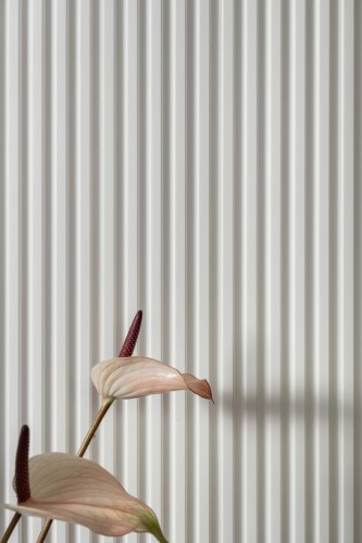 Lamele ścienne białe lakierowane 270 cm Mardom Decor L0101P - Stretto