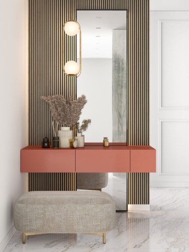 Lamele ścienne dąb jasny 200 cm Stretto Mardom Decor L0102T
