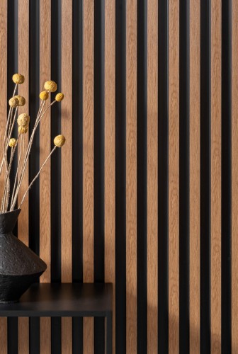 Lamele ścienne dąb klasyczny 200 cm Stretto - Mardom Decor L0106T