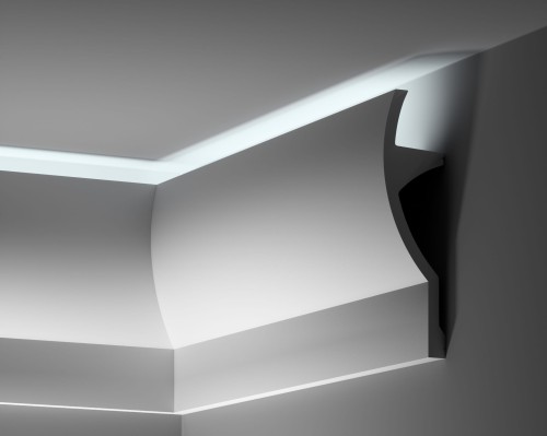 Listwa przysufitowa LED Creativa LGG41 gładka 28 cm