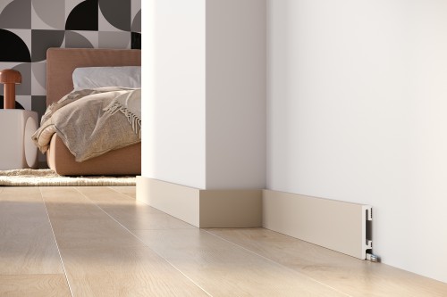 Listwa przypodłogowa kaszmir DuroFit PF081K Premium Floor 8 cm