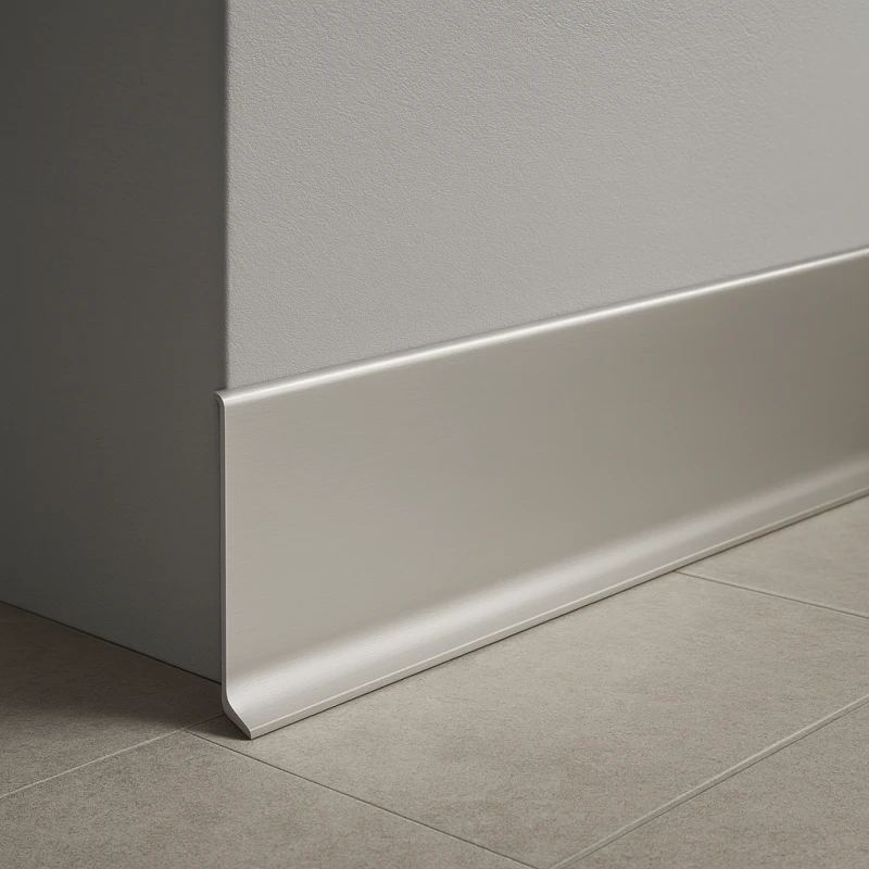 Listwa Przypodłogowa z aluminium do salonu 10 cm