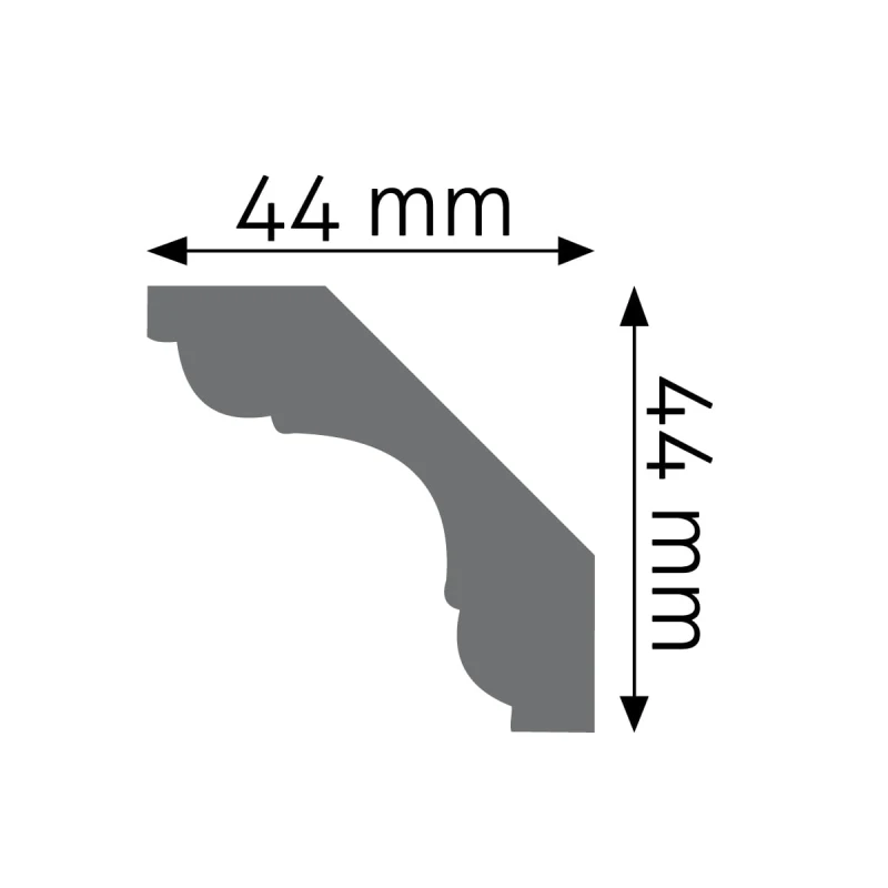 listwa-przysufitowa-creativa-lgg-06-przekroj-44mm