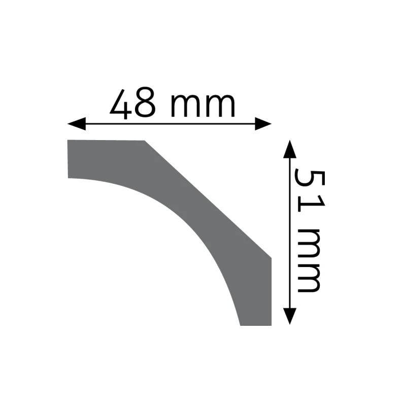 elastyczna-listwa-przysufitowa-creativa-lgg-28f-przekroj-wymiary
